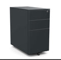 fast delivery under desk pedestal 3 drawer blackThat’s My Office Furniture, 360 Degree View storage, desk, chair