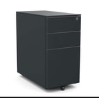 fast delivery under desk pedestal 3 drawer blackThat’s My Office Furniture, 360 Degree View storage, desk, chair