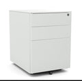 fast delivery under desk pedestal 3 drawer white wide