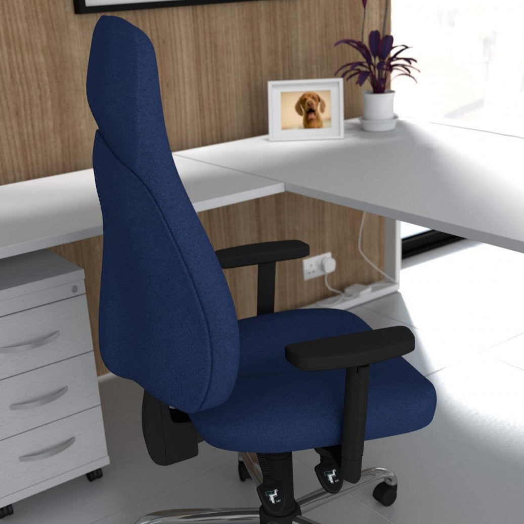 Positura Swivel 3 Lever ChairThat’s My Office Furniture, 360 Degree View storage, desk, chair