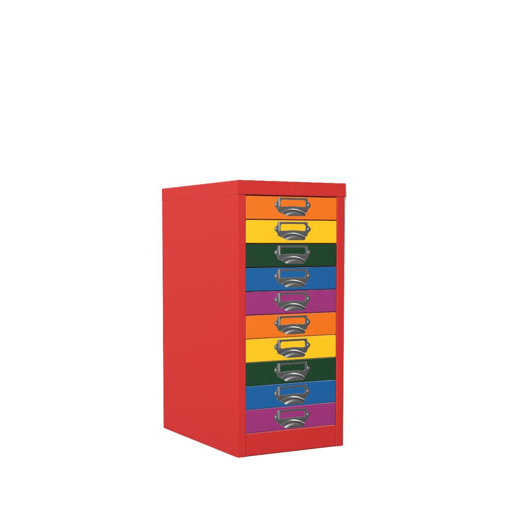 Multidrawer Colourful 10 Drawer by Silverline MDUR10SD-Rainbow