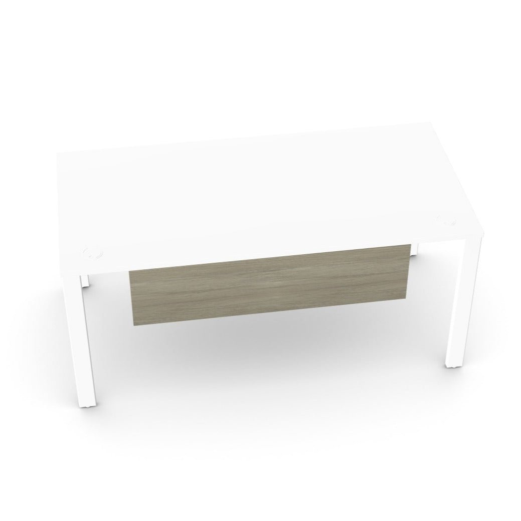 Desk Wooden Modesty Panel for Sit Stand & Fixed Desks