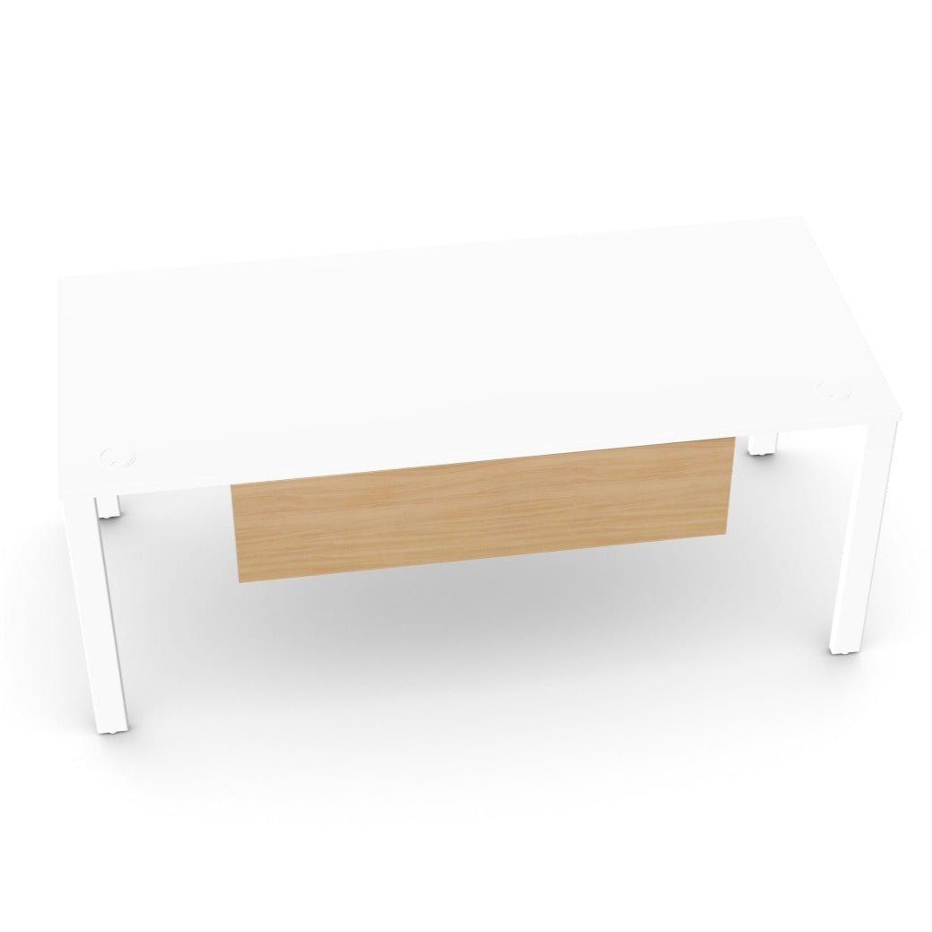 Desk Wooden Modesty Panel for Sit Stand & Fixed Desks