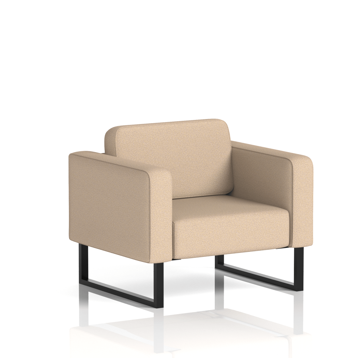 Brixworth Armchair Affix Band 4 - Synergy BlackThat’s My Office Furniture, 360 Degree View storage, desk, chair