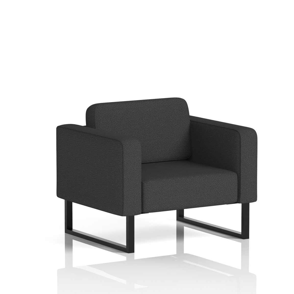 Brixworth Armchair Mix Band 4 - Synergy BlackThat’s My Office Furniture, 360 Degree View storage, desk, chair