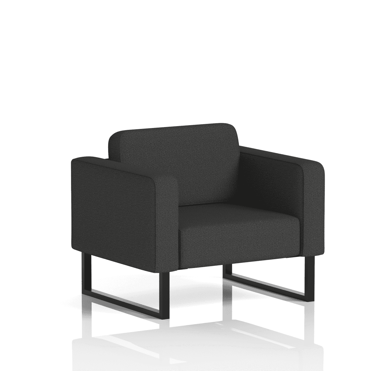 Brixworth Armchair Mix Band 4 - Synergy BlackThat’s My Office Furniture, 360 Degree View storage, desk, chair