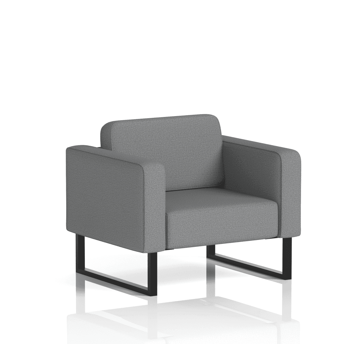 Brixworth Armchair Partner Band 4 - Synergy BlackThat’s My Office Furniture, 360 Degree View storage, desk, chair