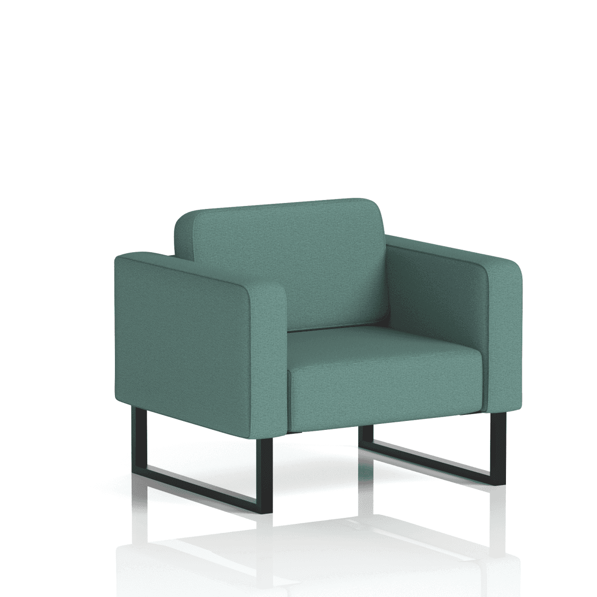 Brixworth Armchair Handa Band 5 - Sumi BlackThat’s My Office Furniture, 360 Degree View storage, desk, chair