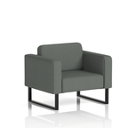 Brixworth Armchair Kobe Band 5 - Sumi BlackThat’s My Office Furniture, 360 Degree View storage, desk, chair