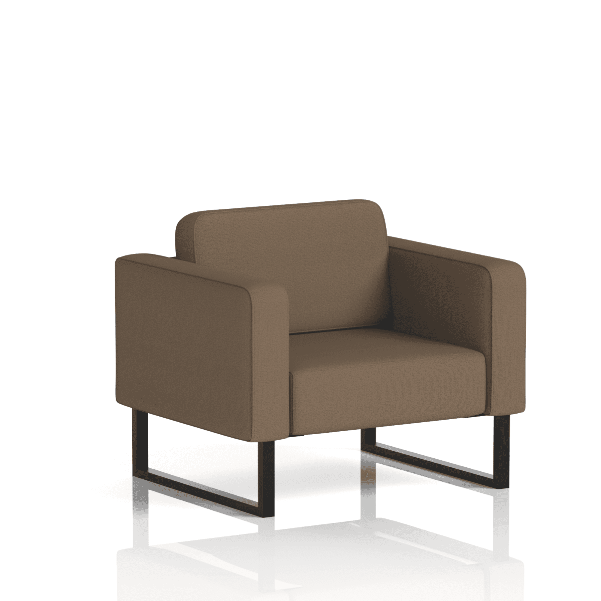 Brixworth Armchair Osaka Band 5 - Sumi BlackThat’s My Office Furniture, 360 Degree View storage, desk, chair