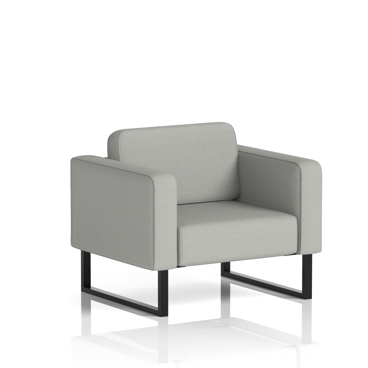 Brixworth Armchair Tokyo Band 5 - Sumi BlackThat’s My Office Furniture, 360 Degree View storage, desk, chair