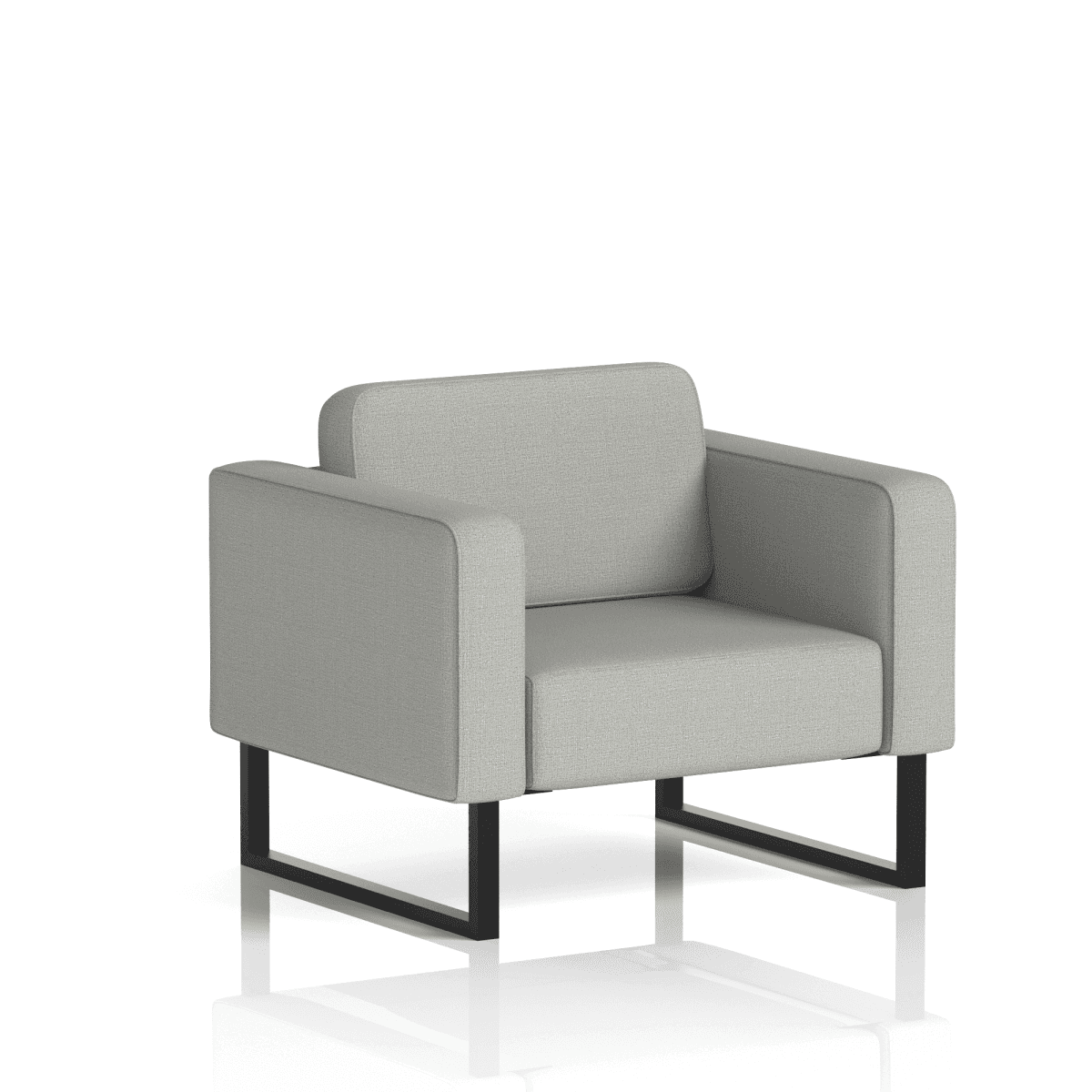 Brixworth Armchair Tokyo Band 5 - Sumi BlackThat’s My Office Furniture, 360 Degree View storage, desk, chair