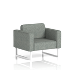 Brixworth Armchair Prime Band 1 - Rivet WhiteThat’s My Office Furniture, 360 Degree View storage, desk, chair