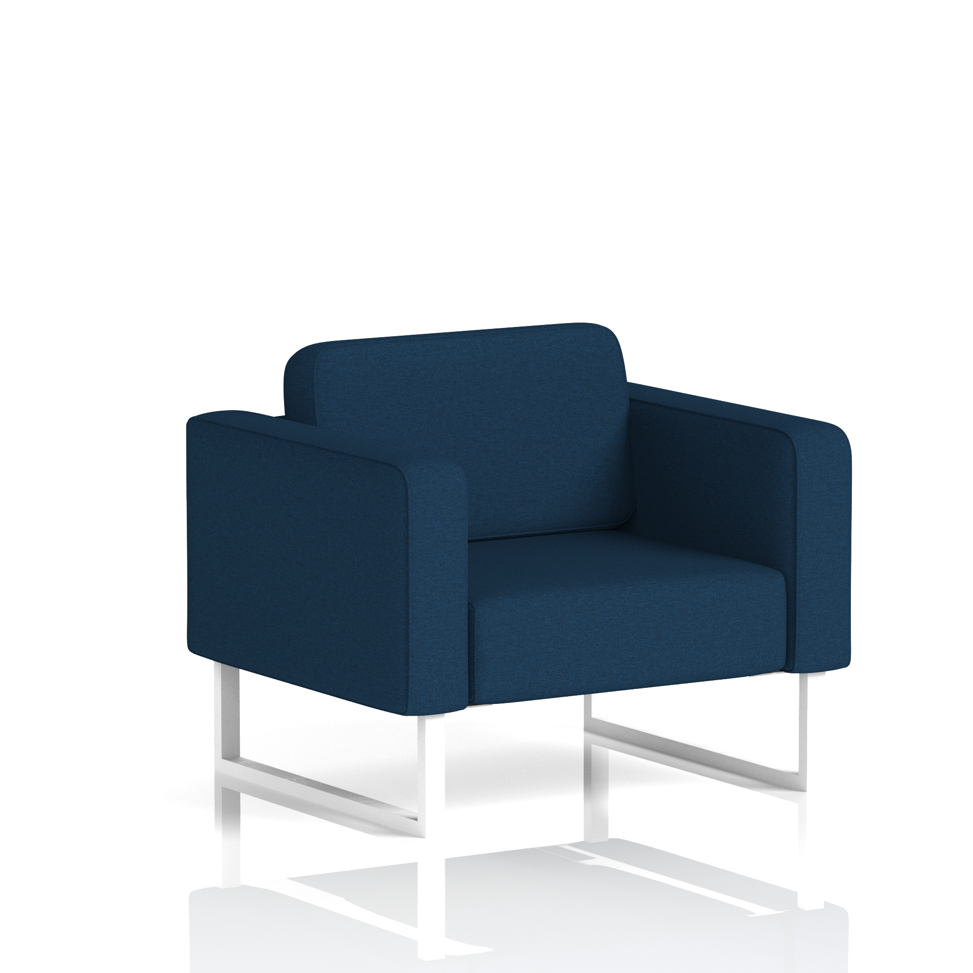 Brixworth Armchair Calculus Band 2 - X2 WhiteThat’s My Office Furniture, 360 Degree View storage, desk, chair
