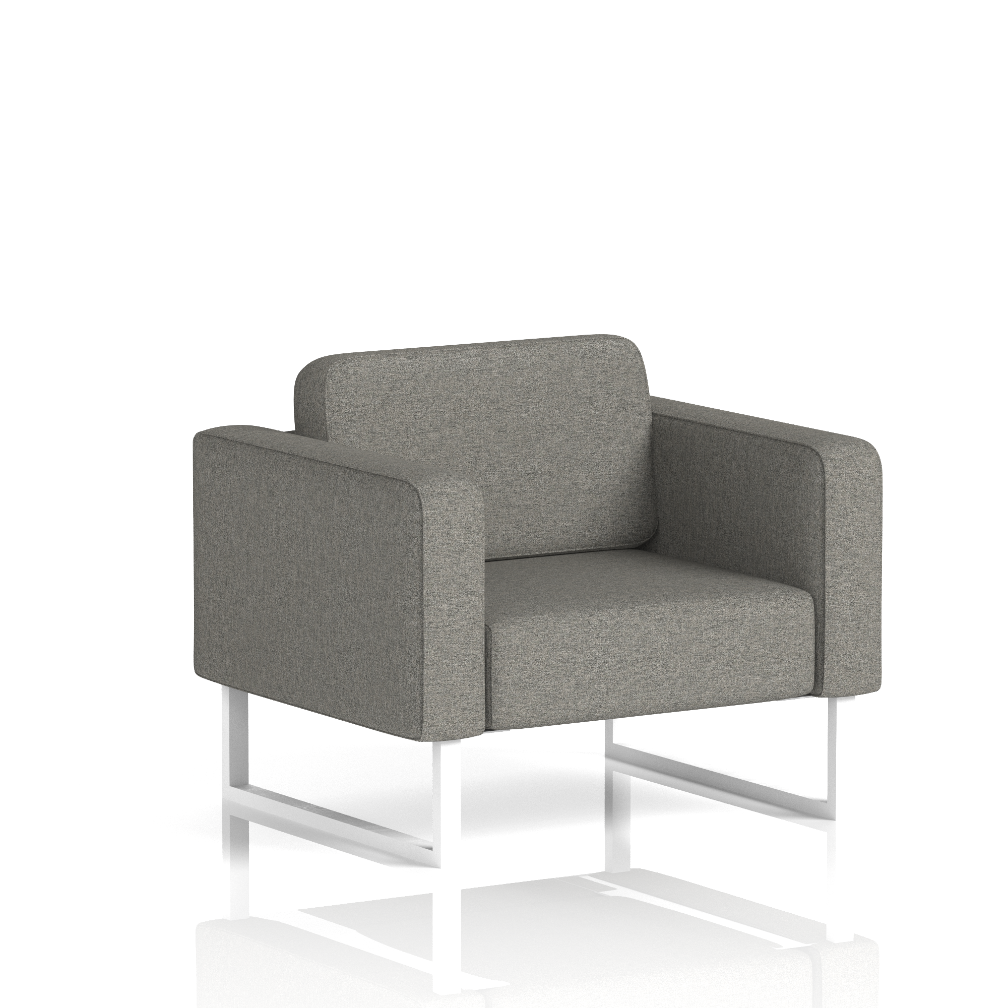 Brixworth Armchair Number Band 2 - X2 WhiteThat’s My Office Furniture, 360 Degree View storage, desk, chair