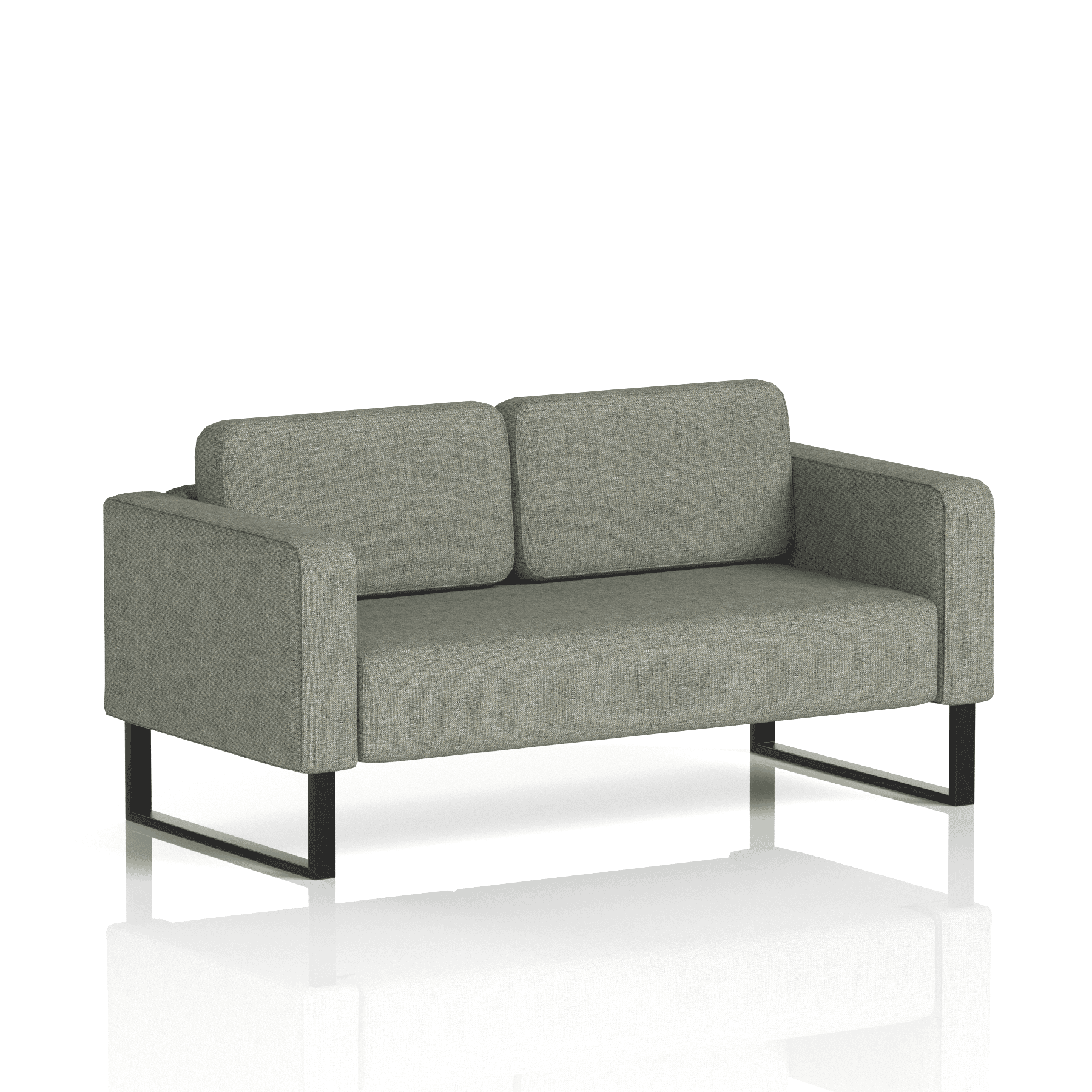 Brixworth Sofa 2 Seater Arithmetic Band 2 - X2 Black
