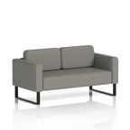 Brixworth Sofa 2 Seater Polygon Band 2 - X2 BlackThat’s My Office Furniture, 360 Degree View storage, desk, chair