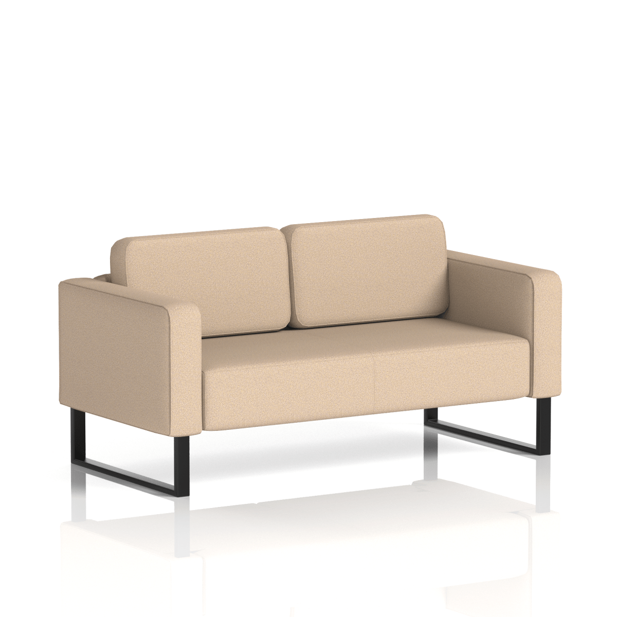Brixworth Sofa 2 Seater Alike Band 4 - Synergy Black