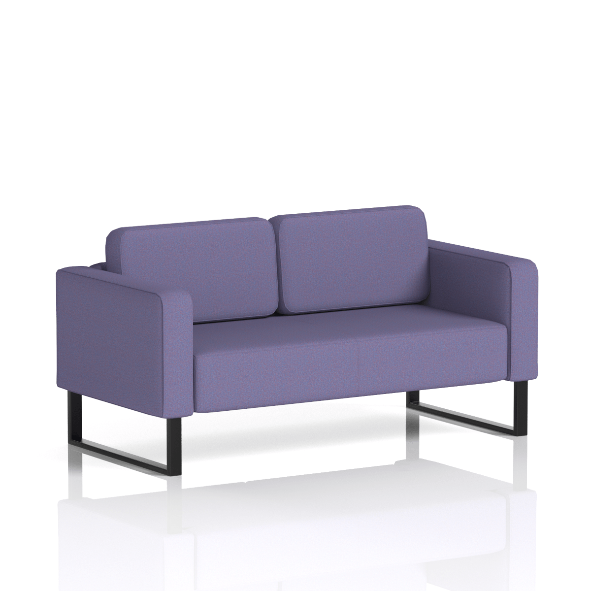 Brixworth Sofa 2 Seater Partner Band 4 - Synergy Black