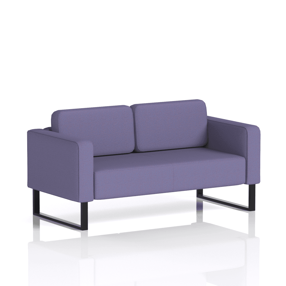 Brixworth Sofa 2 Seater Partner Band 4 - Synergy Black