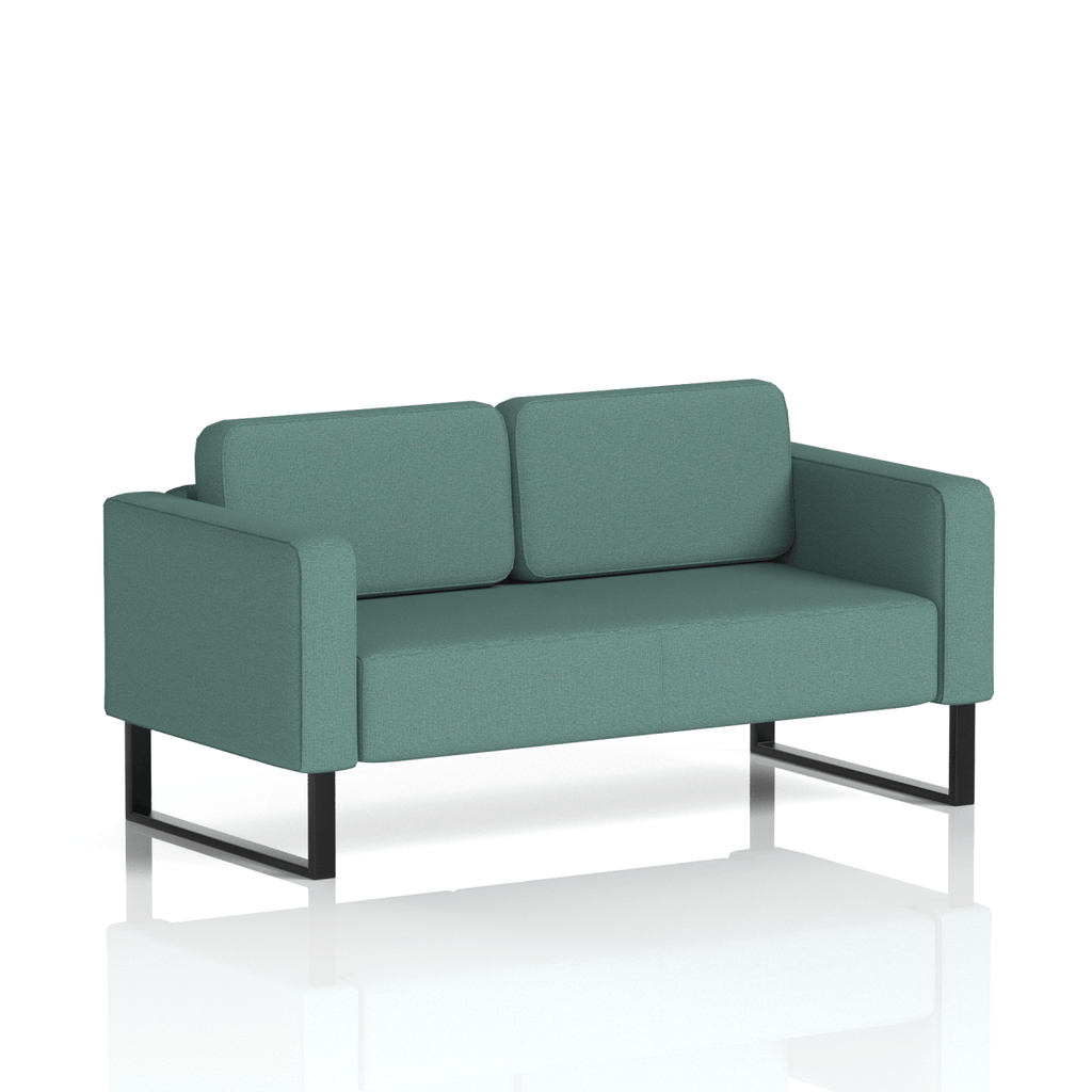 Brixworth Sofa 2 Seater Kobe Band 5 - Sumi BlackThat’s My Office Furniture, 360 Degree View storage, desk, chair