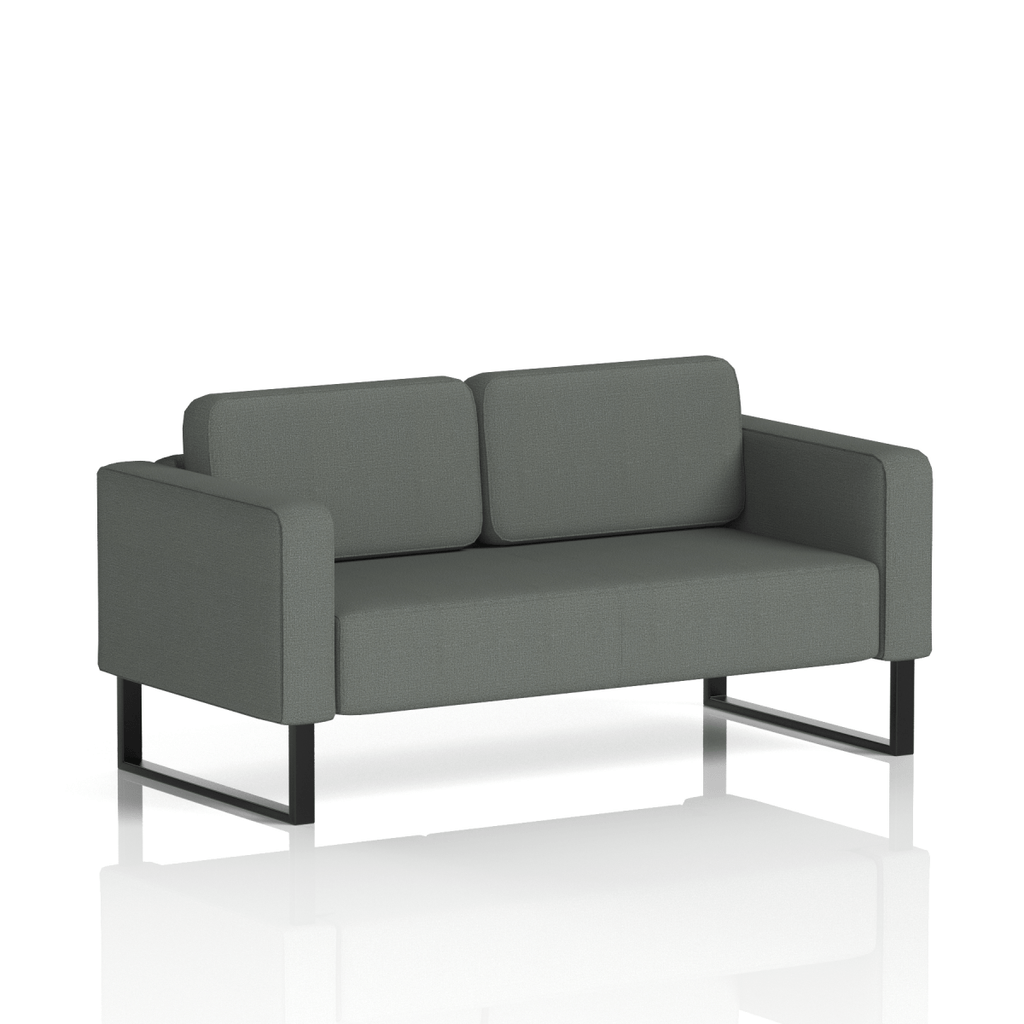 Brixworth Sofa 2 Seater Osaka Band 5 - Sumi BlackThat’s My Office Furniture, 360 Degree View storage, desk, chair
