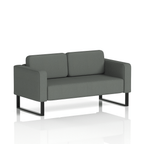 Brixworth Sofa 2 Seater Osaka Band 5 - Sumi BlackThat’s My Office Furniture, 360 Degree View storage, desk, chair