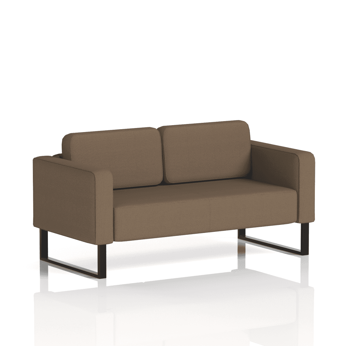 Brixworth Sofa 2 Seater Tokyo Band 5 - Sumi BlackThat’s My Office Furniture, 360 Degree View storage, desk, chair
