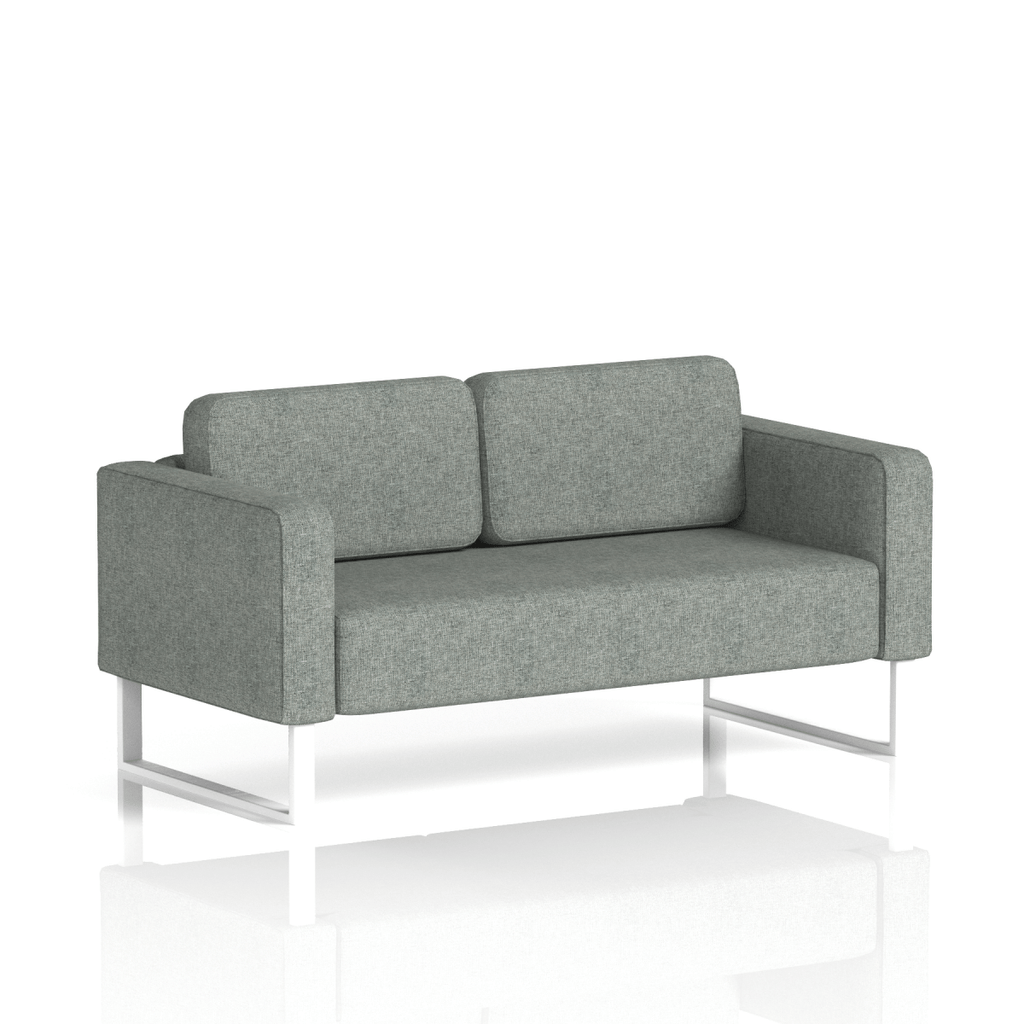 Brixworth Sofa 2 Seater Charcoal Band 1 - Rivet Black
