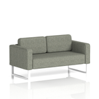 Brixworth Sofa 2 Seater Vitreous Band 1 - Rivet White