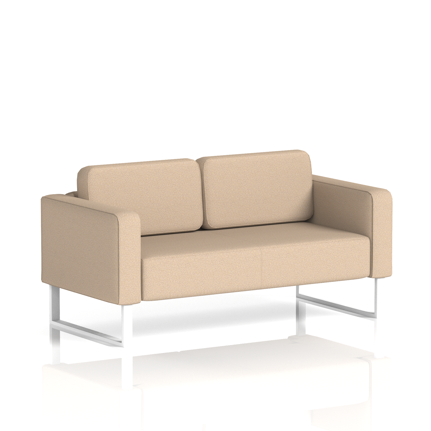 Brixworth Sofa 2 Seater Affix Band 4 - Synergy White