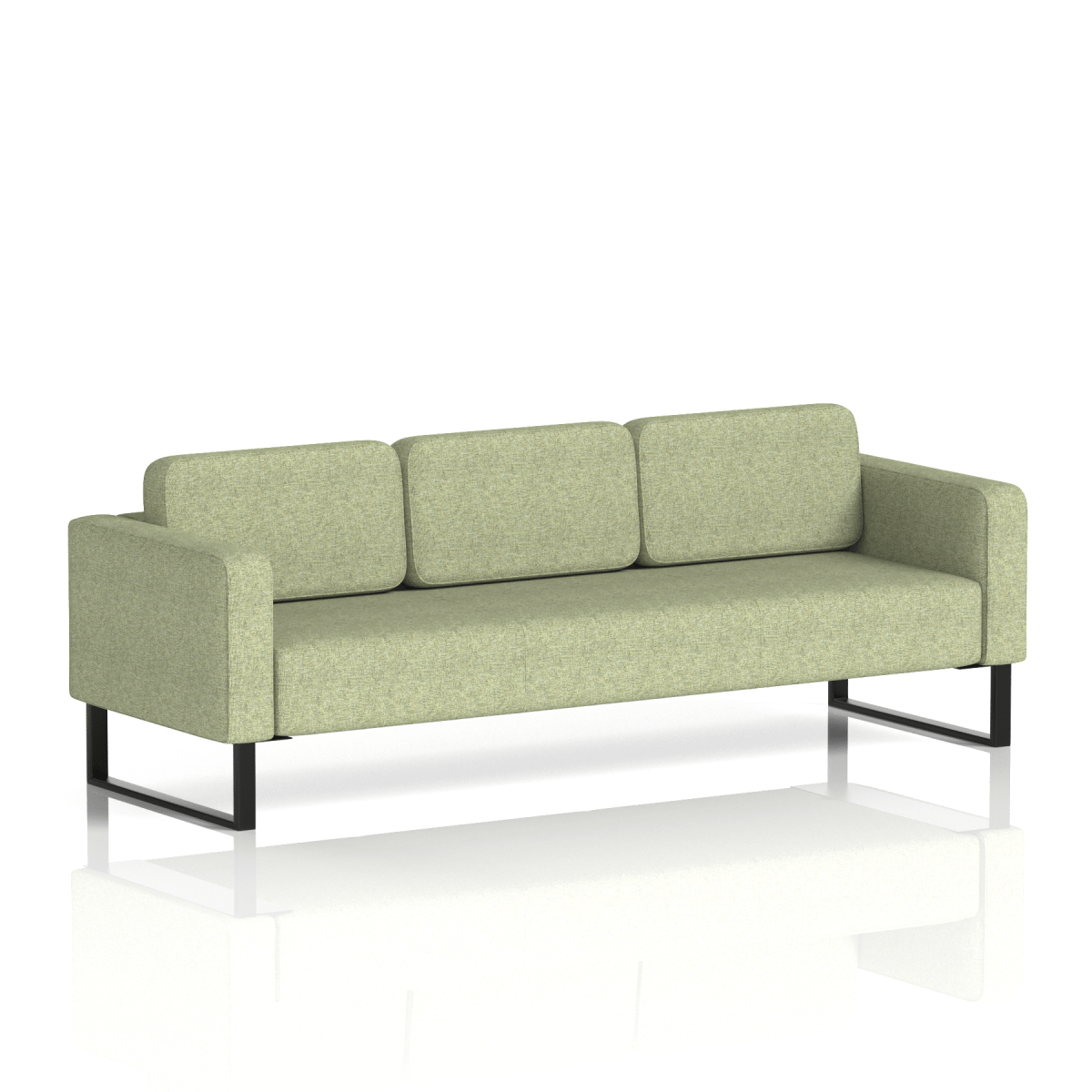 Brixworth Sofa 3 Seater Burnish Band 1 - Rivet Black