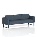 Brixworth Sofa 3 Seater Olive Band 1 - Rivet BlackThat’s My Office Furniture, 360 Degree View storage, desk, chair