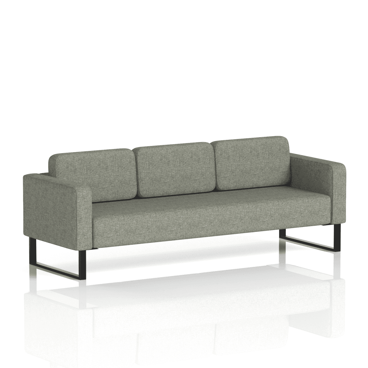 Brixworth Sofa 3 Seater Arithmetic Band 2 - X2 Black