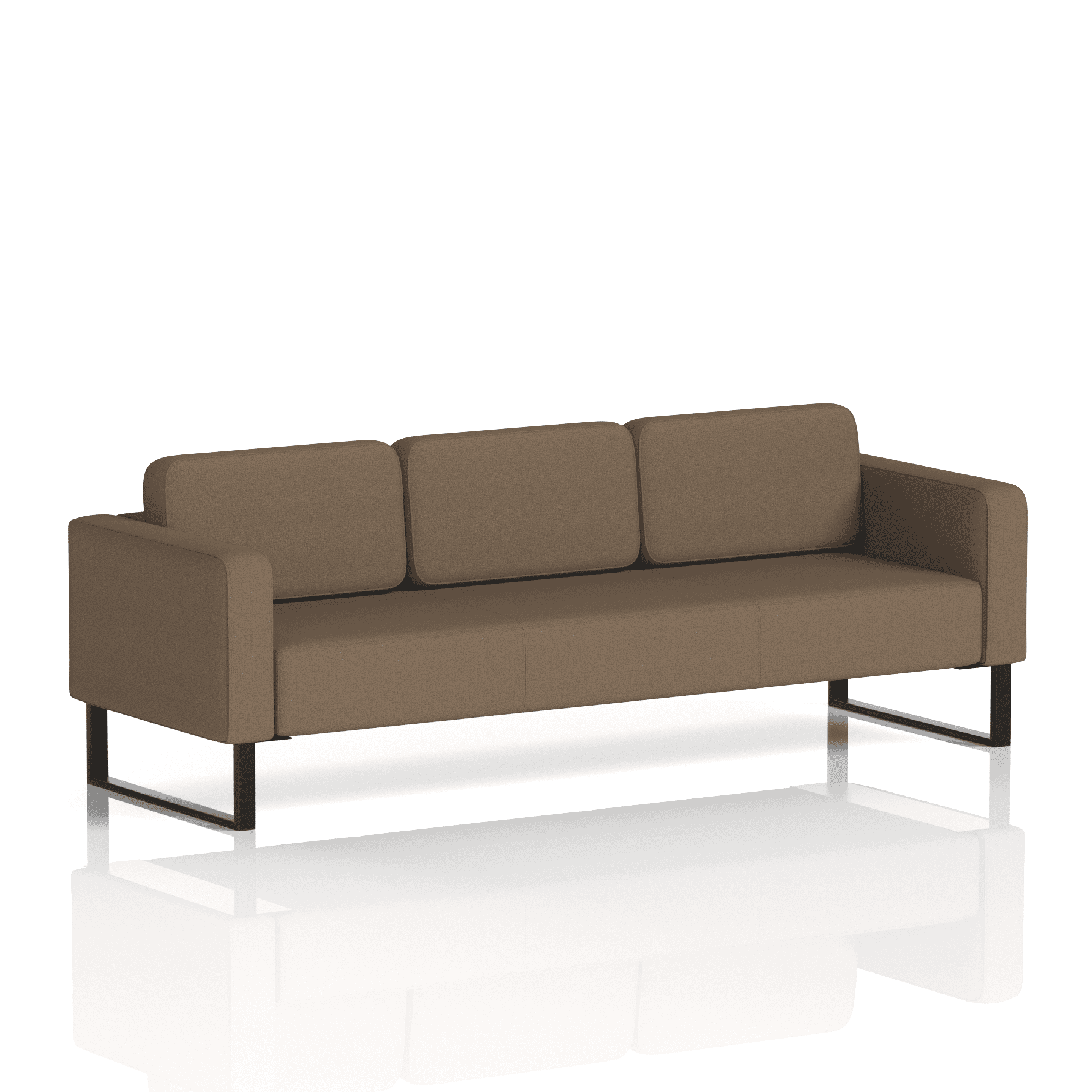 Brixworth Sofa 3 Seater Tokyo Band 5 - Sumi BlackThat’s My Office Furniture, 360 Degree View storage, desk, chair