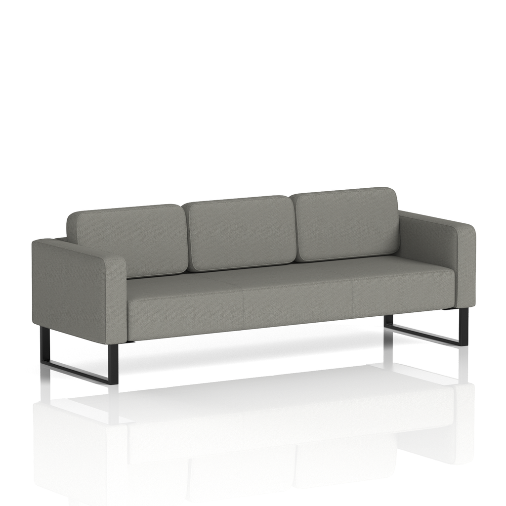 Brixworth Sofa 3 Seater Ingleton Band 6 - Yoredale Black