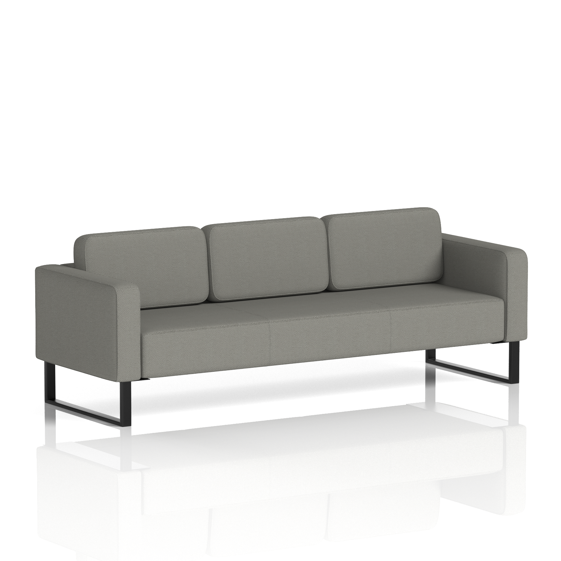 Brixworth Sofa 3 Seater Ingleton Band 6 - Yoredale Black