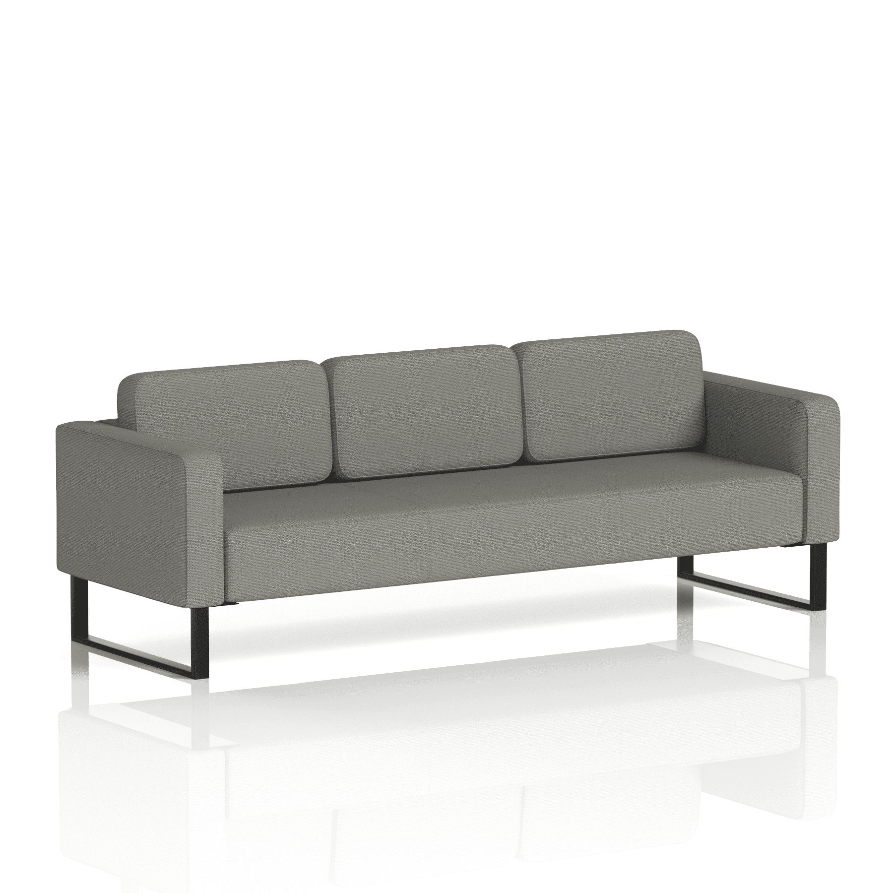 Brixworth Sofa 3 Seater Ingleton Band 6 - Yoredale Black