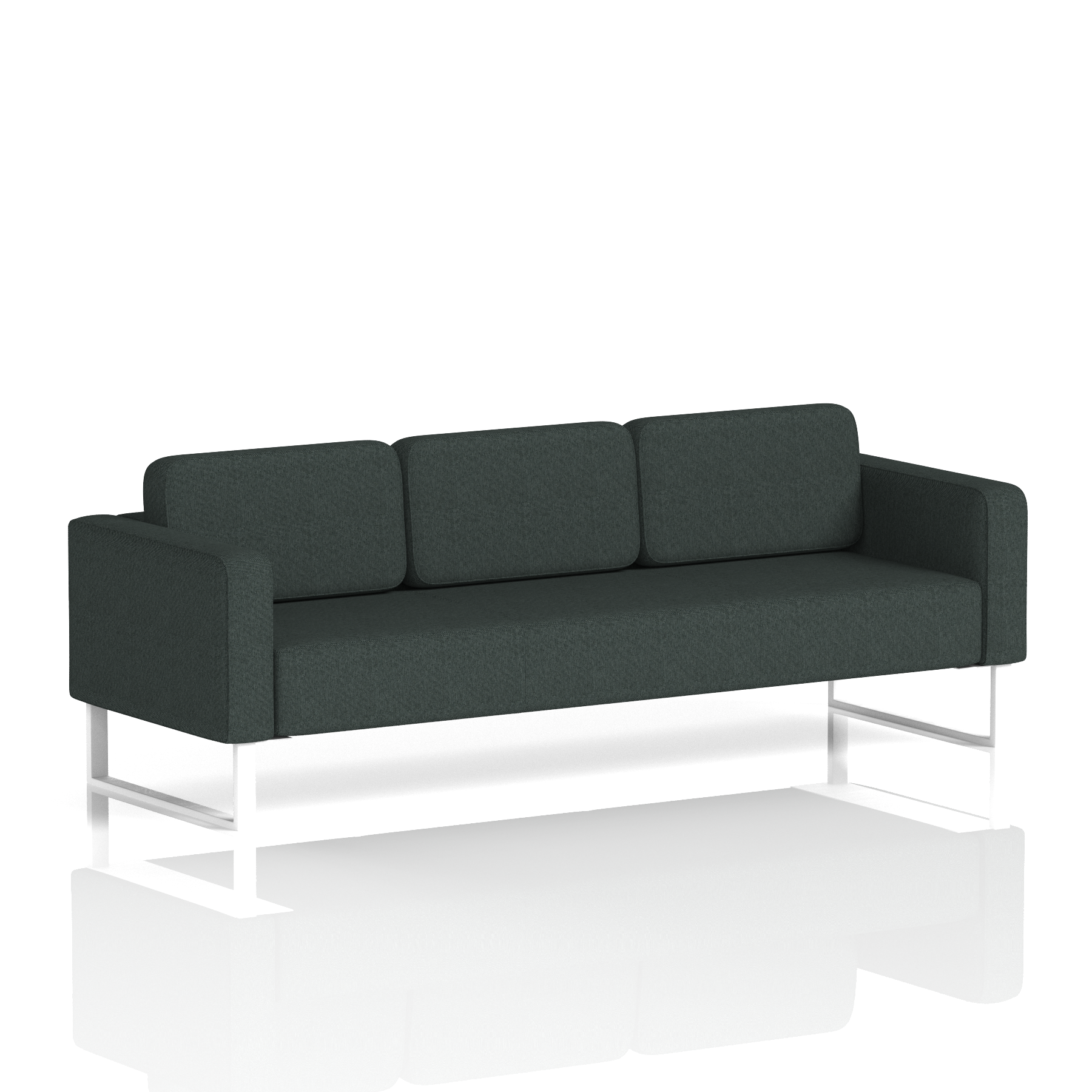 Brixworth Sofa 3 Seater Crucible Band 1 - Rivet White