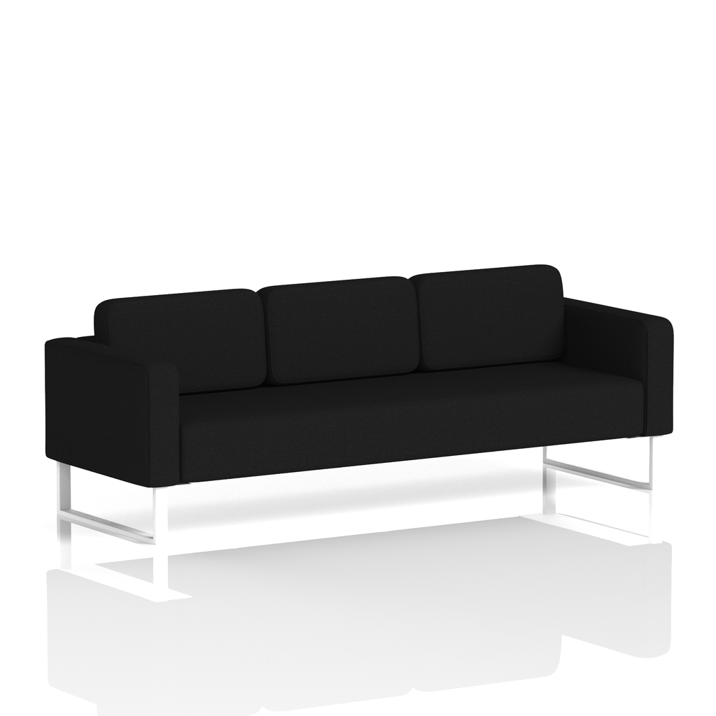 Brixworth Sofa 3 Seater Diameter Band 2 - X2 WhiteThat’s My Office Furniture, 360 Degree View storage, desk, chair