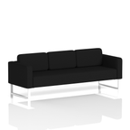 Brixworth Sofa 3 Seater Diameter Band 2 - X2 WhiteThat’s My Office Furniture, 360 Degree View storage, desk, chair