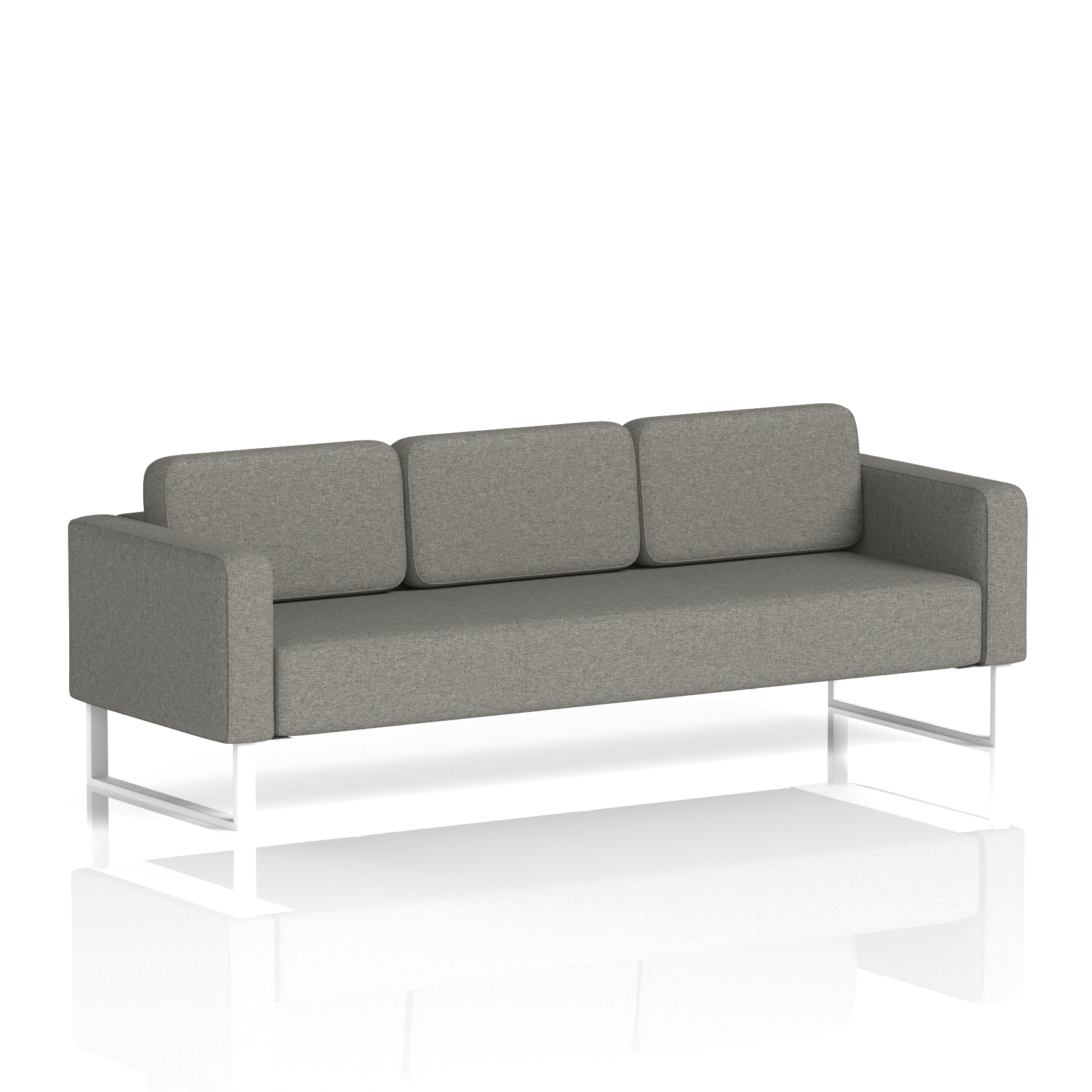 Brixworth Sofa 3 Seater Number Band 2 - X2 WhiteThat’s My Office Furniture, 360 Degree View storage, desk, chair