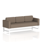 Brixworth Sofa 3 Seater Theory Band 2 - X2 WhiteThat’s My Office Furniture, 360 Degree View storage, desk, chair