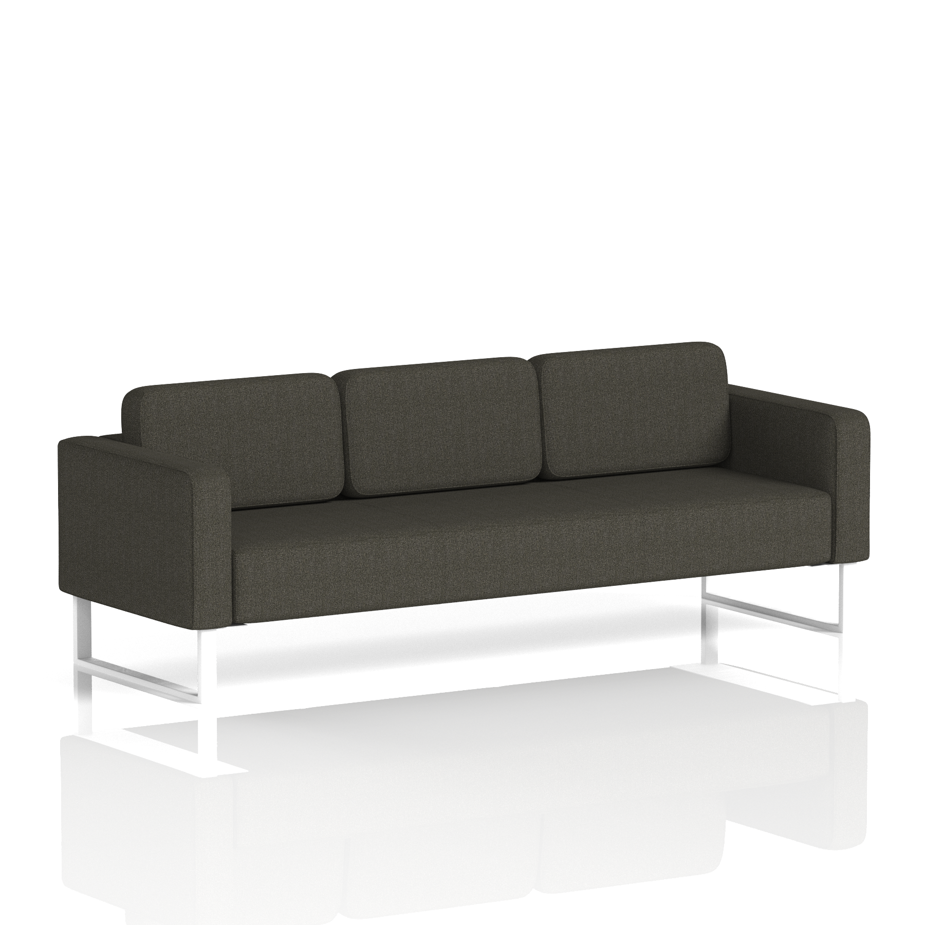 Brixworth Sofa 3 Seater Temple Band 3 - Main Line Flax White