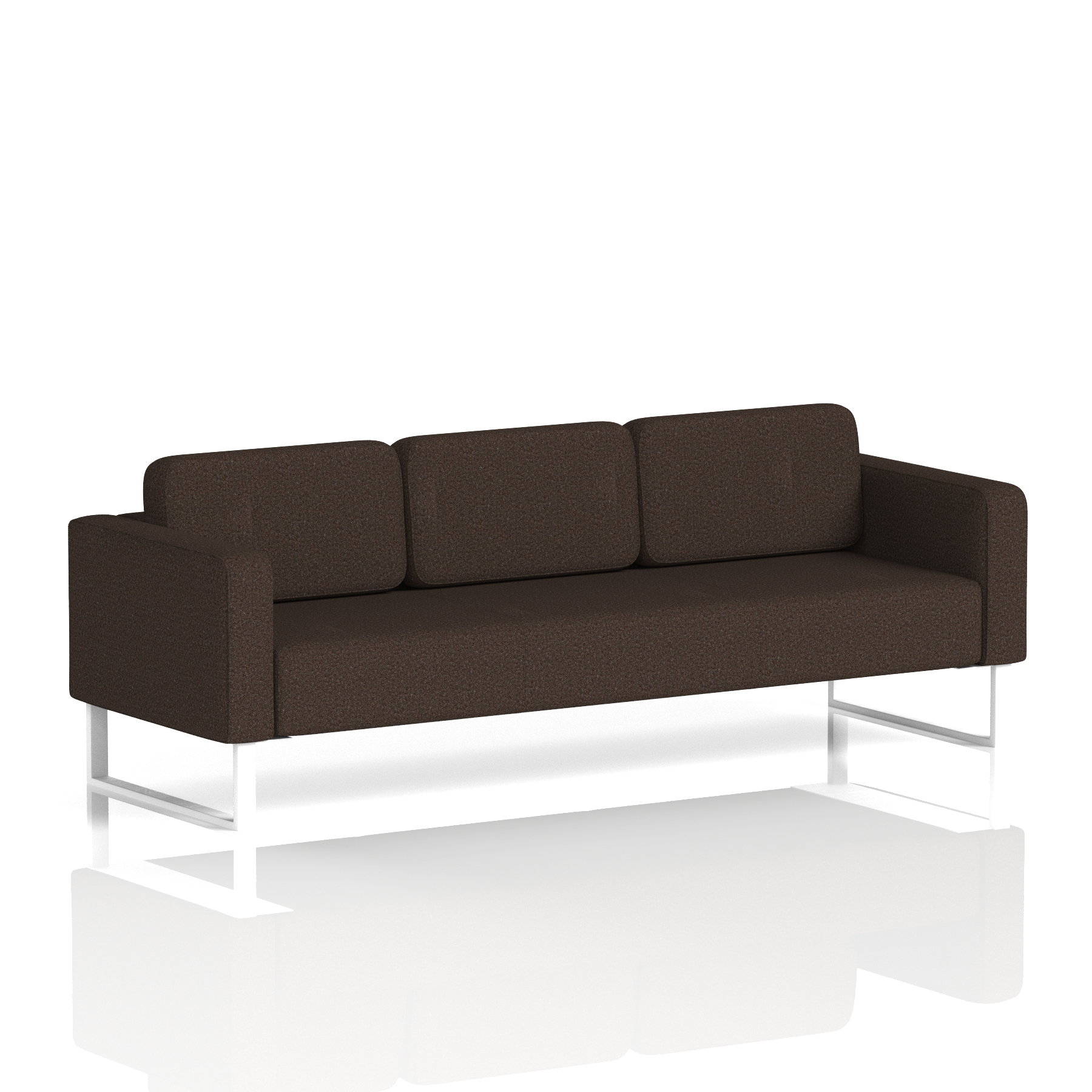 Brixworth Sofa 3 Seater Wed Band 4 - Synergy WhiteThat’s My Office Furniture, 360 Degree View storage, desk, chair