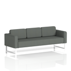 Brixworth Sofa 3 Seater Kobe Band 5 - Sumi WhiteThat’s My Office Furniture, 360 Degree View storage, desk, chair