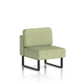 Brixworth Modular Seating Central Unit Black Burnish Band 1 - Rivet Black