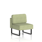 Brixworth Modular Seating Central Unit Black Burnish Band 1 - Rivet Black