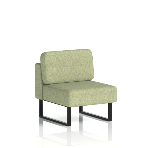 Brixworth Modular Seating Central Unit Black Burnish Band 1 - Rivet Black