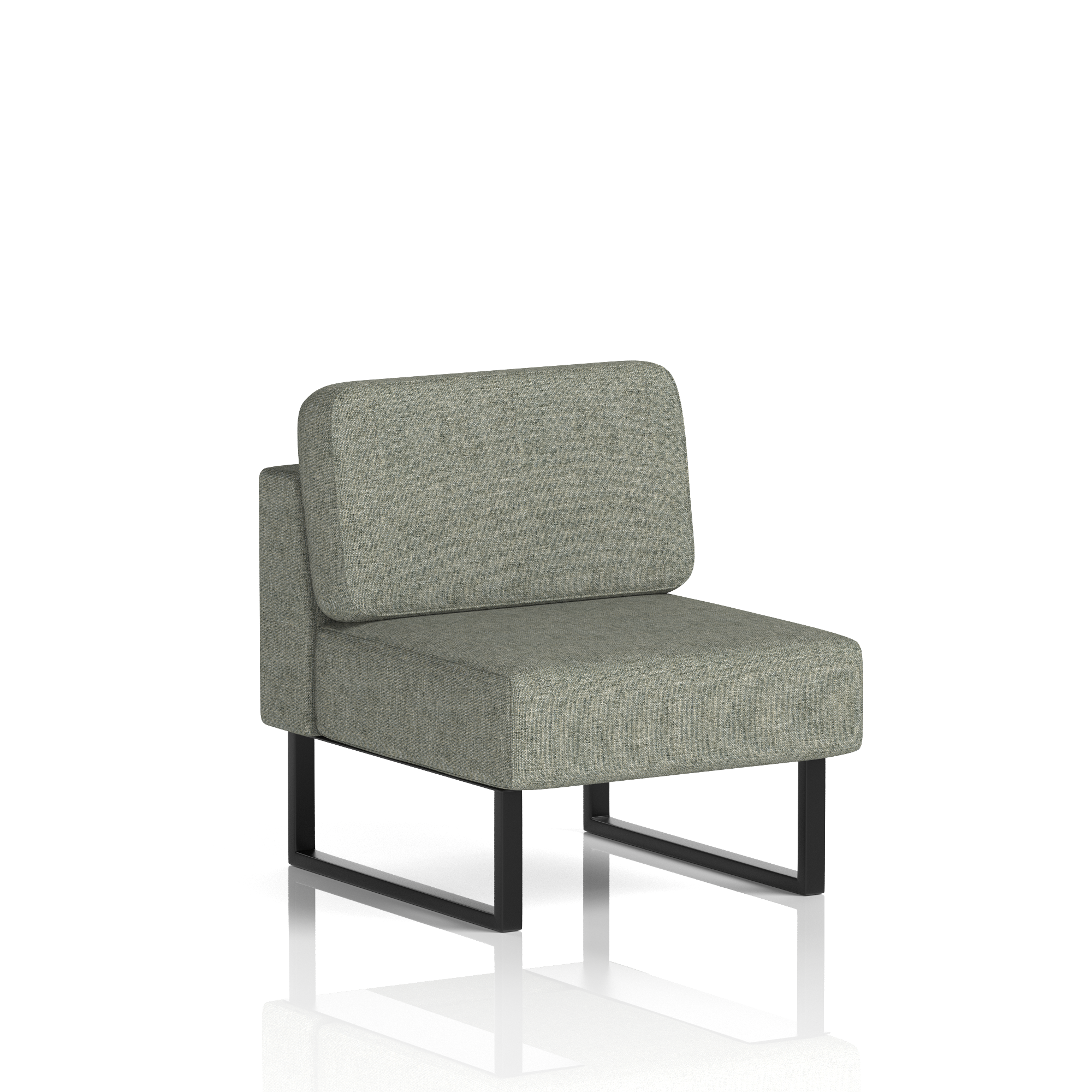 Brixworth Modular Seating Central Unit Black Arithmetic Band 2 - X2 Black